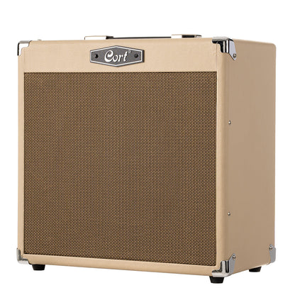 Cort CM30R Guitar Amp with Reverb - White Sand