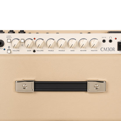 Cort CM30R Guitar Amp with Reverb - White Sand