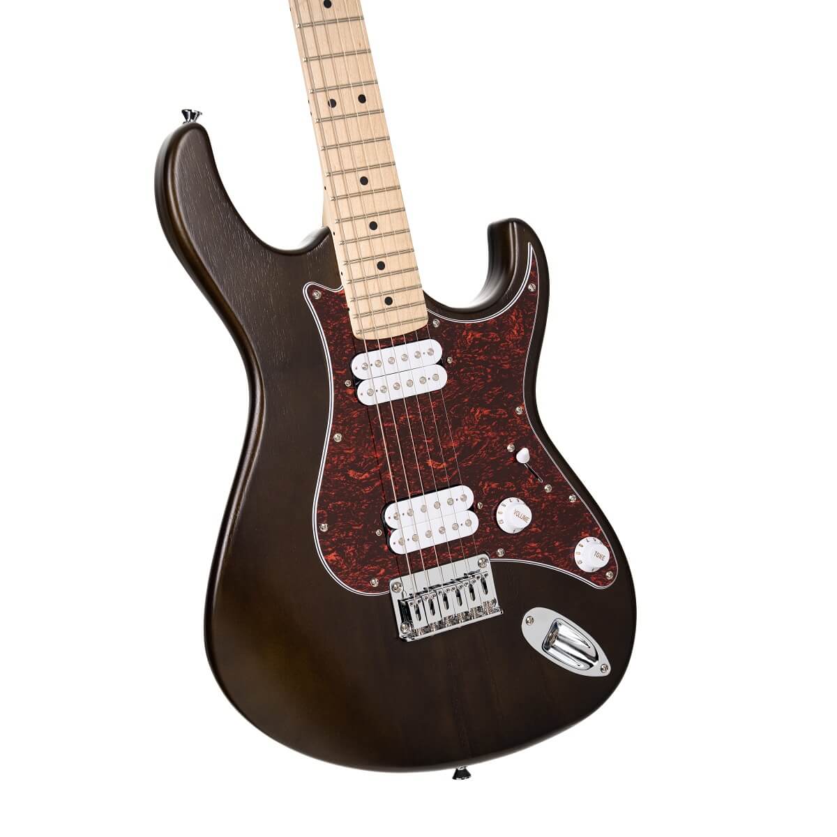 Cort G100 HH Electric Guitar - Open Pore Walnut