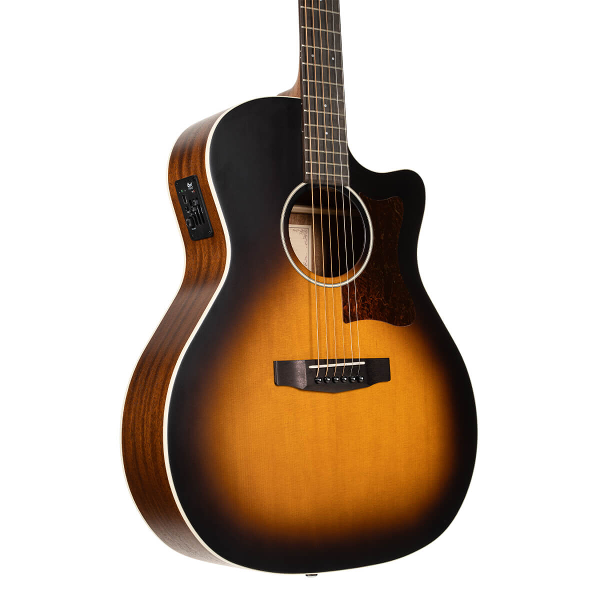 Cort GA1E Grand Auditorium Electro-Acoustic - Open Pore Sunburst