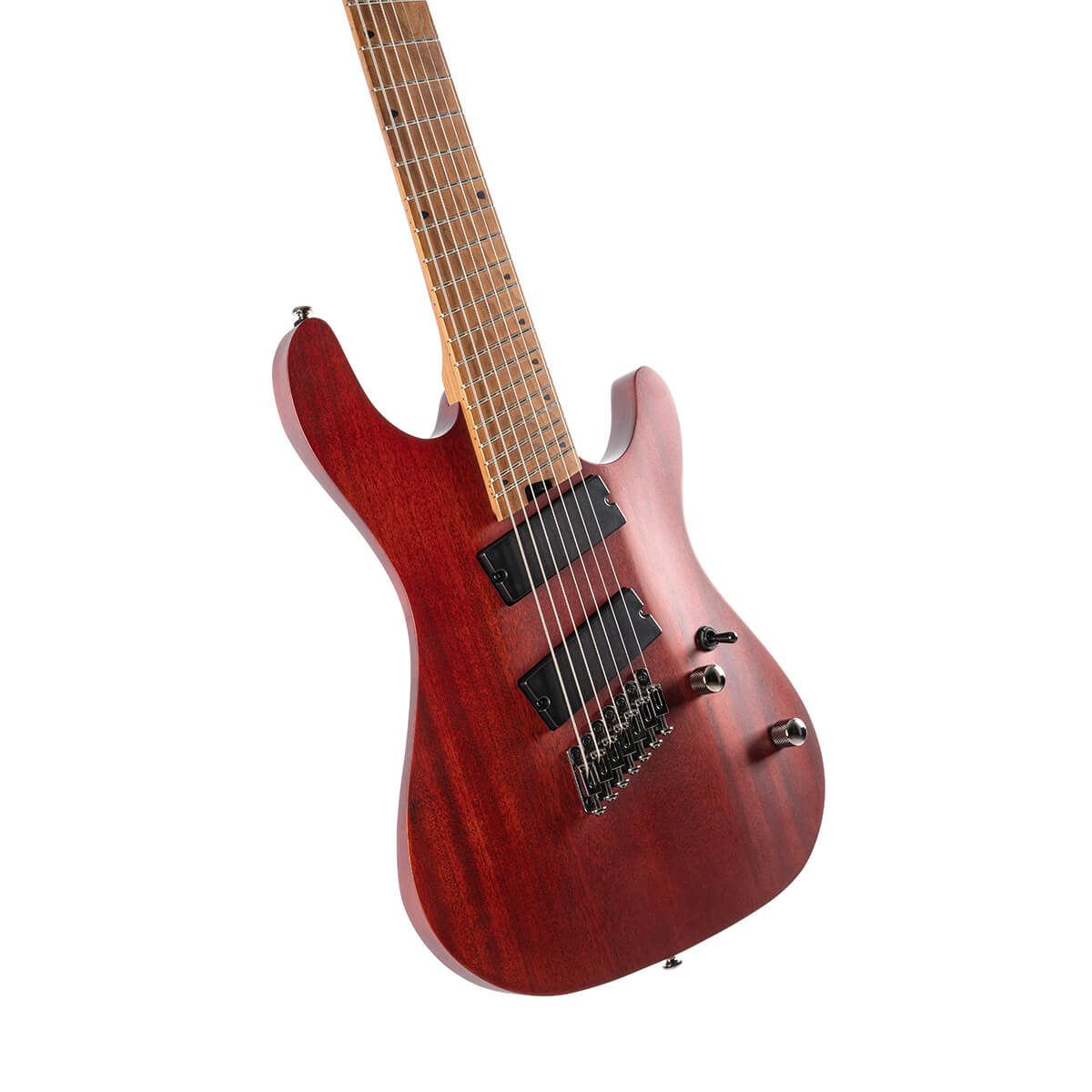 Cort KX307MS 7-String Multi-Scale - Open Pore Mahogany