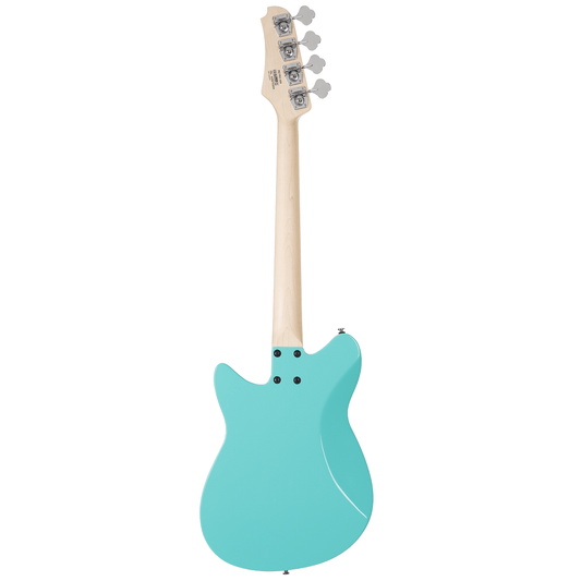 Cort Retro 304 Short-Scale Bass - Seafoam Green with Bag