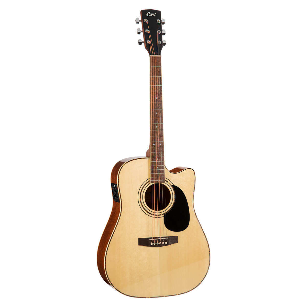 Cort AD880CE Left-Handed Electro-Acoustic - Natural Satin