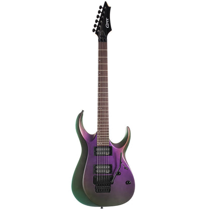 Cort X300 Electric Guitar - Flip Purple