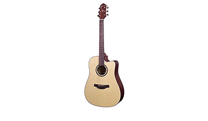 Crafter HD-100CE-OPN Dreadnought Steel String Acoustic Guitar, Satin Natural