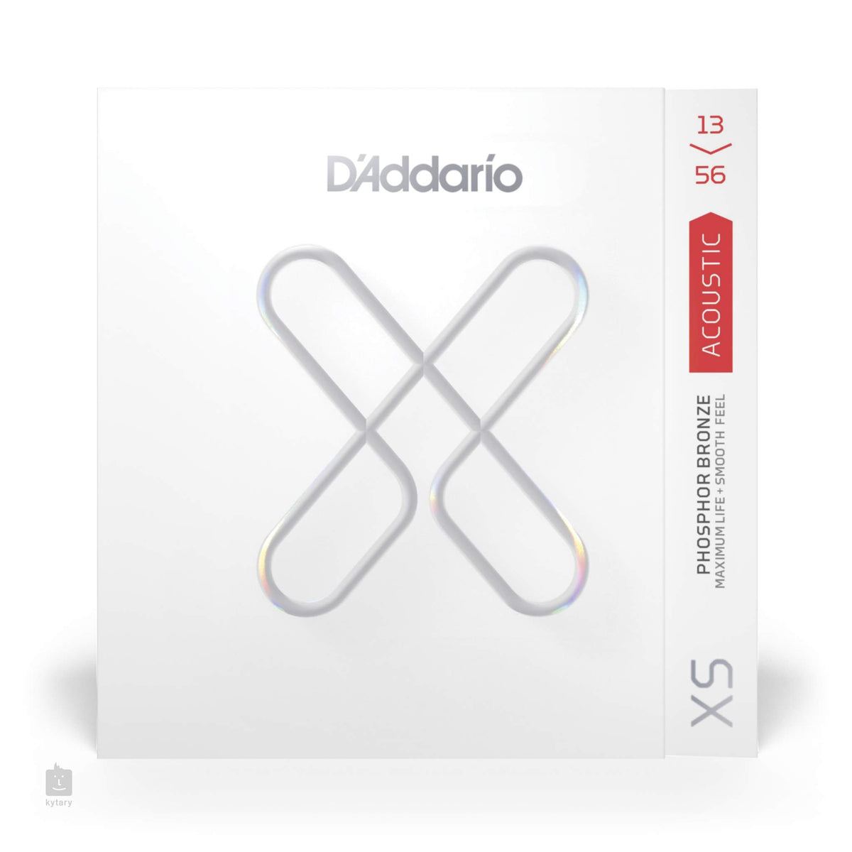 D'Addario XSAPB1356 Acoustic Guitar Strings – XS Phosphor Bronze Medium 13-56