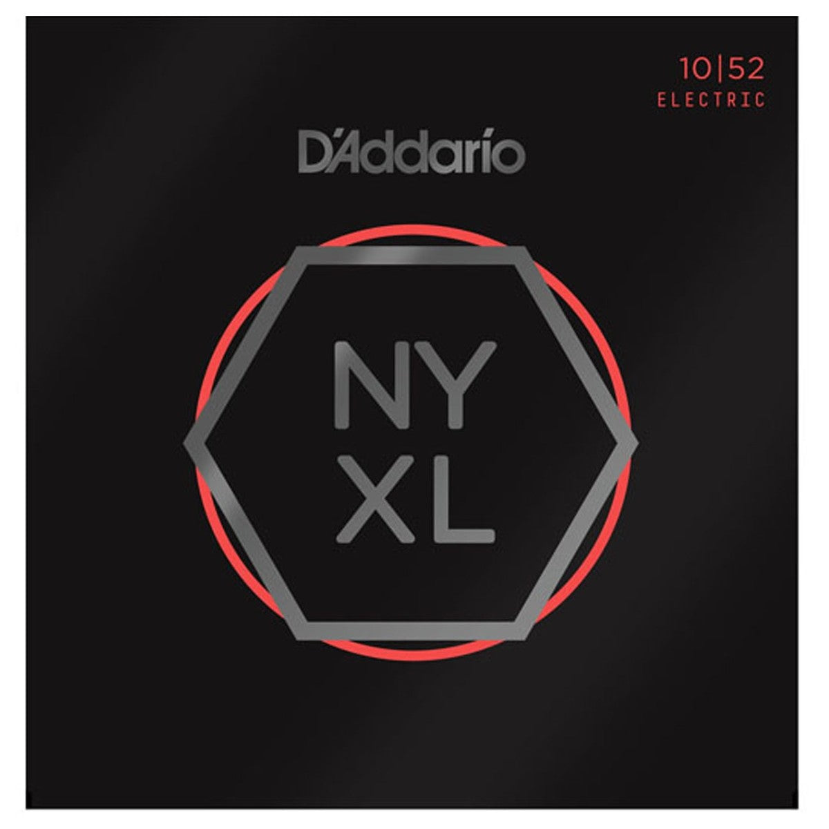 D'Addario NYXL1052 Electric Guitar Strings – Light Top/Heavy Bottom 10-52