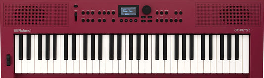 Roland GO:KEYS 3 61-Key Music Creation Keyboard - Dark Red