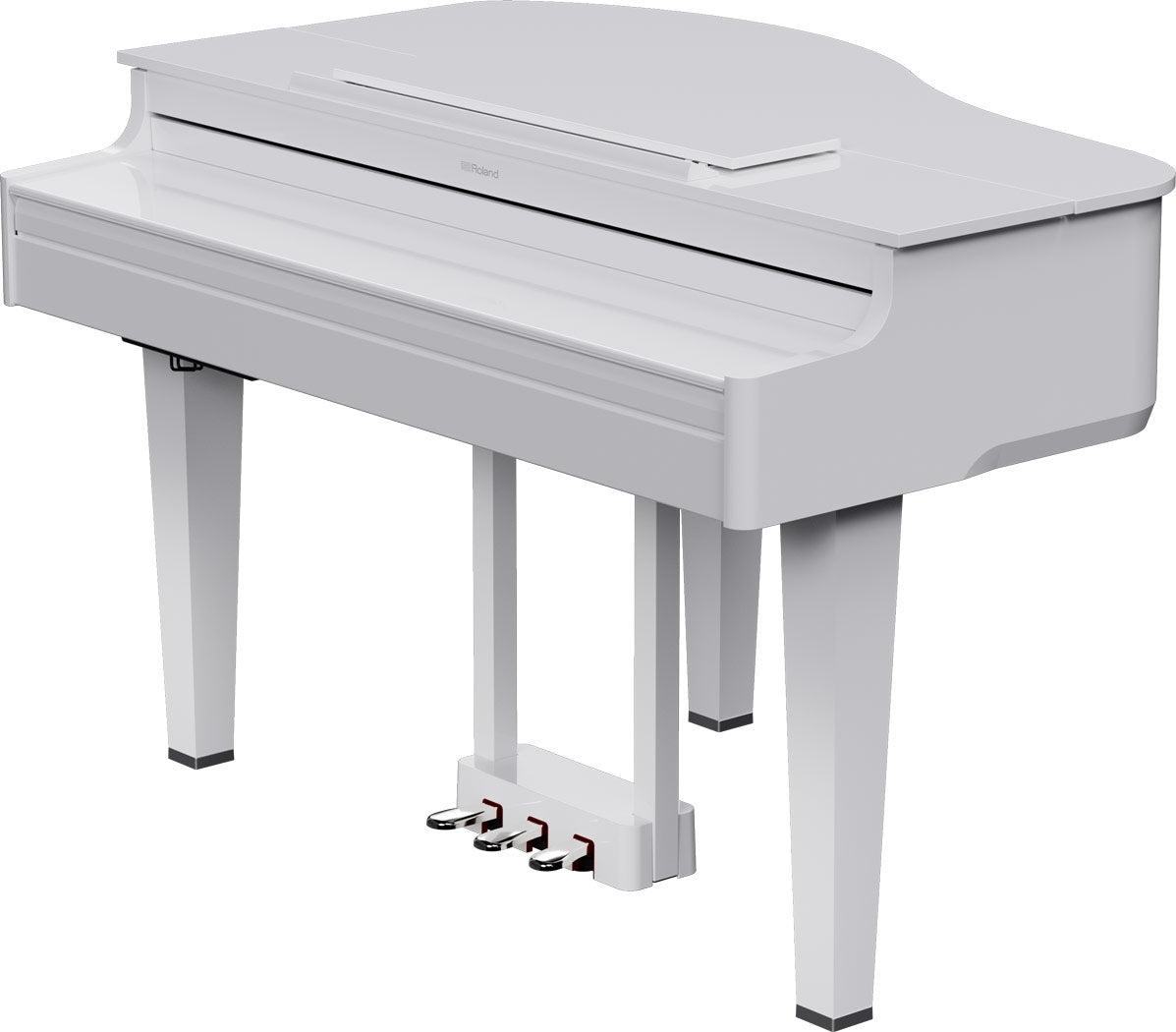Roland GP-6 Digital Grand Piano - Polished White