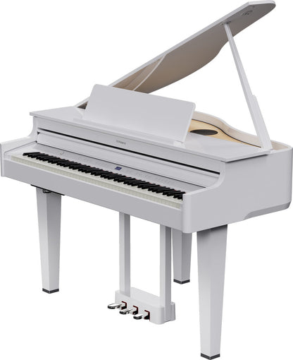 Roland GP-6 Digital Grand Piano - Polished White
