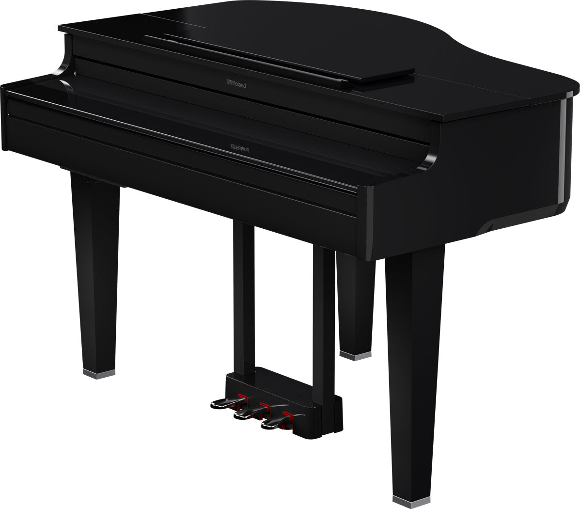 Roland GP-6 Digital Grand Piano - Polished Ebony