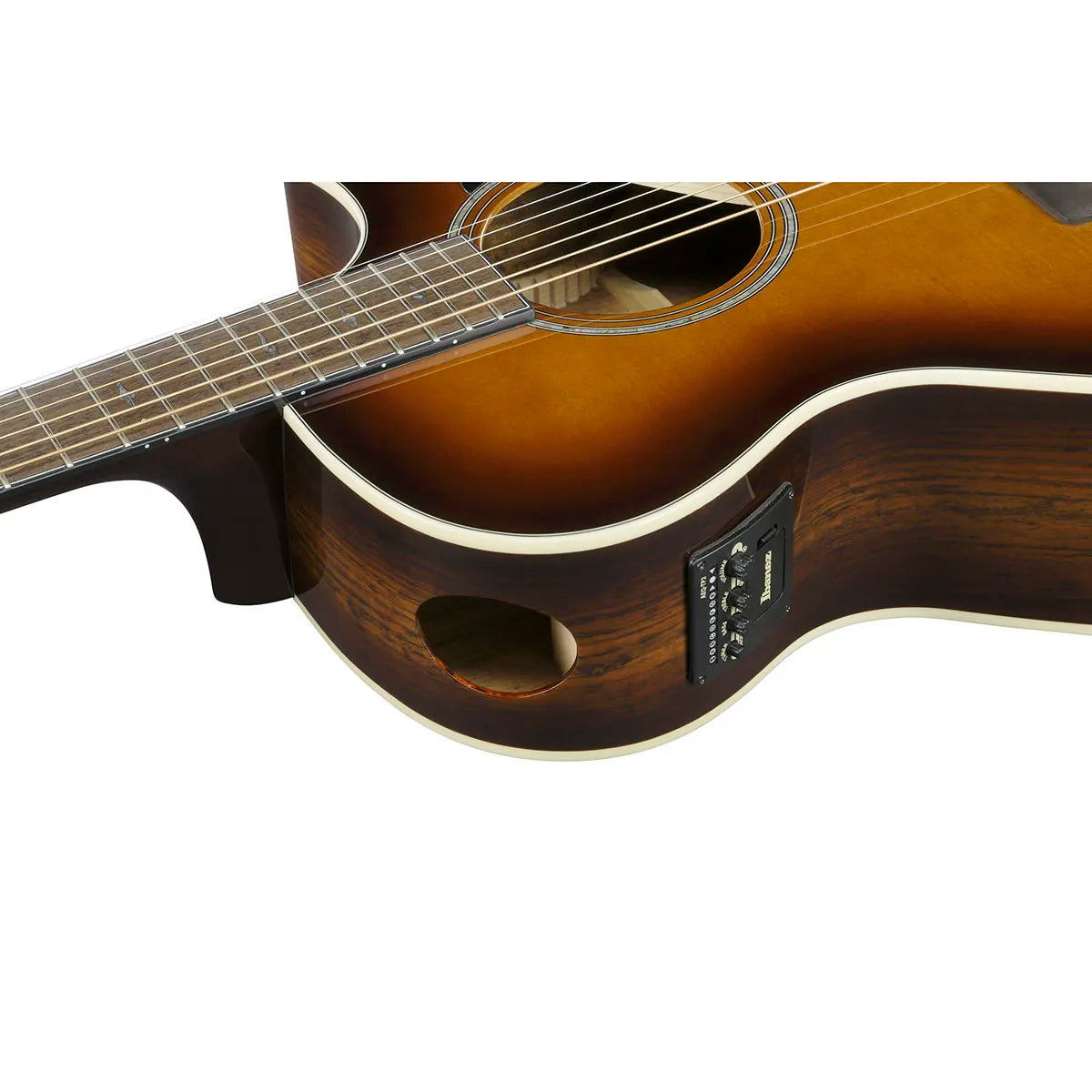 Ibanez AE160 Acoustic Electric Guitar, Vintage Mahogany Sunburst High Gloss