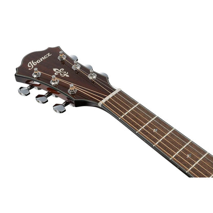 Ibanez AE160 Acoustic Electric Guitar, Vintage Mahogany Sunburst High Gloss