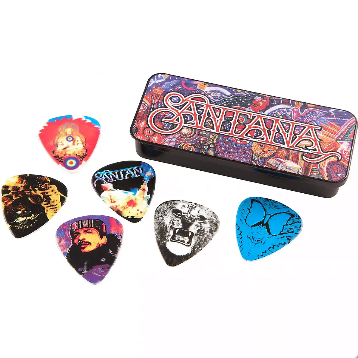 Dunlop Santana Medium Pick Tin