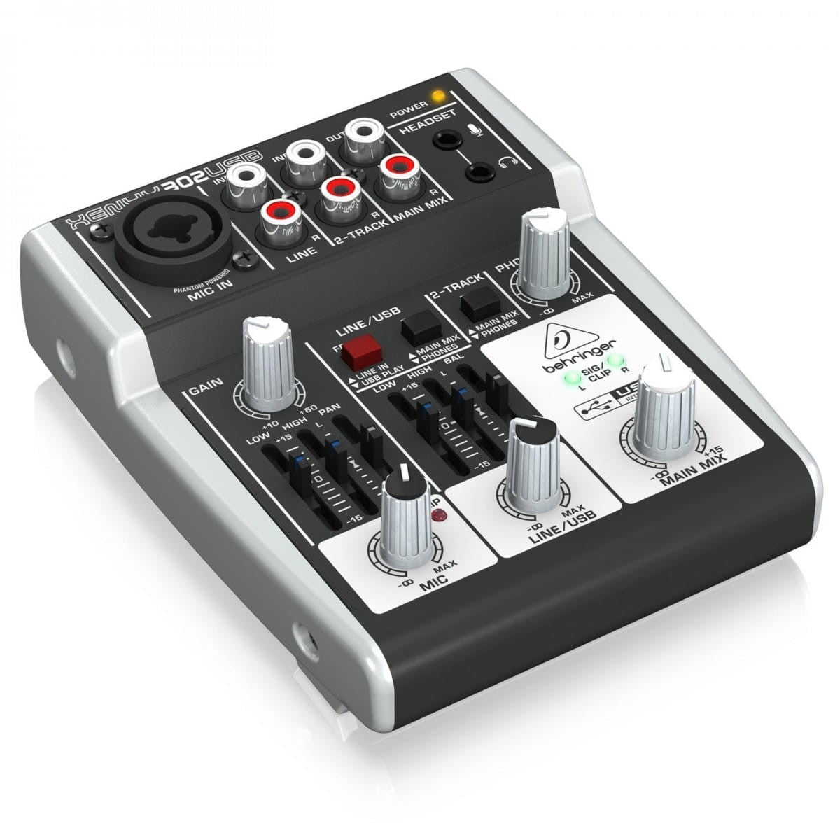 Behringer Xenyx 302USB Analog Mixer