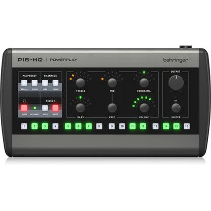 Behringer Powerplay P16-HQ 16-channel Digital Personal Mixer