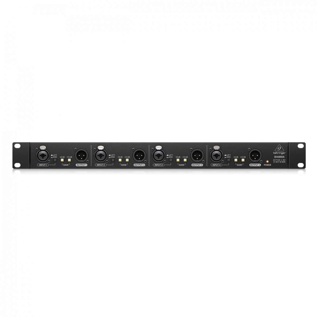 Behringer DI4800A 4-Channel Active DI-Box - Booster and Line Isolator