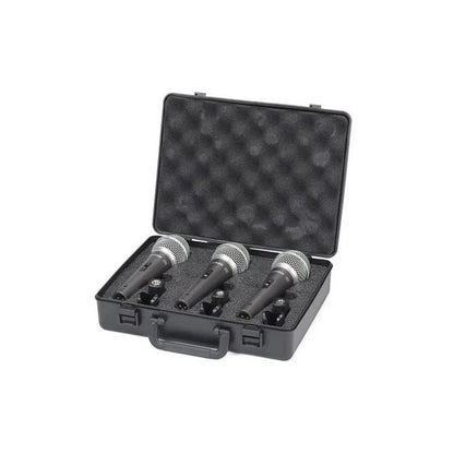 Samson Q6 - Dynamic Handheld Microphone - 3 Pack
