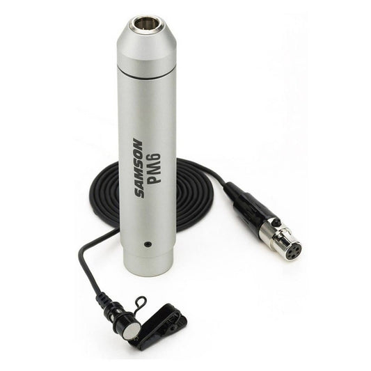 Samson QL5 Unidirectional Lavalier Microphone with P3 Connector and PM6 Phantom Power