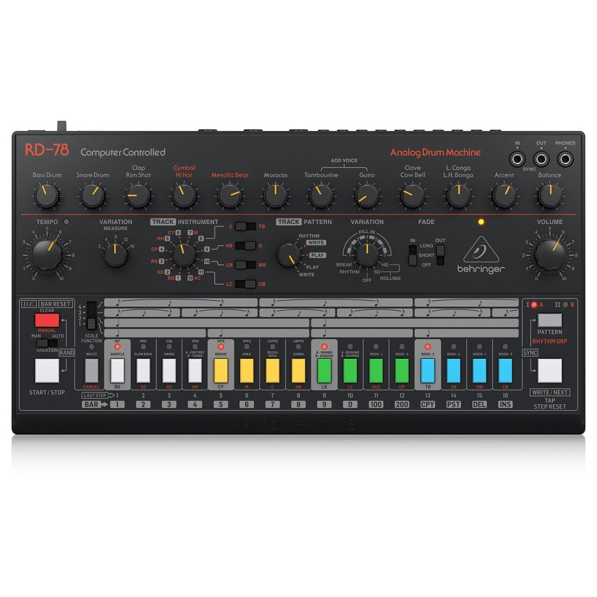 Behringer RD-78 Classic Analog Drum Machine