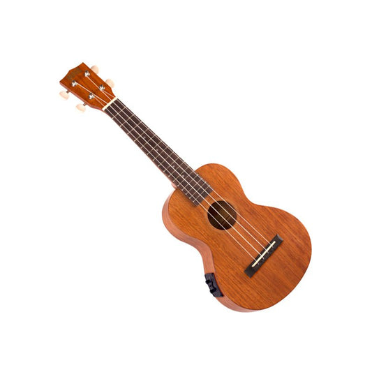 Mahalo MJ2VT Concert Ukulele w/ Pickup – Trans Brown