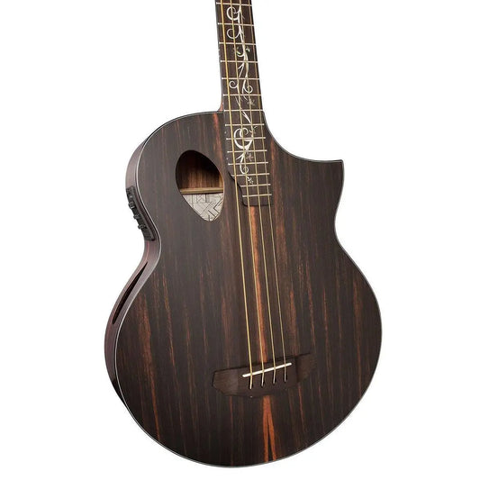 Michael Kelly Dragonfly 4 Port Java Ebony Acoustic Bass Guitar