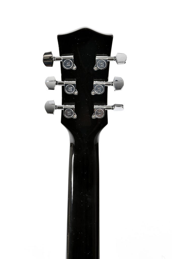 Sigma GJM-1E-MFBK Acoustic Guitar: Black Sparkle