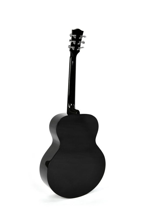 Sigma GJM-1E-MFBK Acoustic Guitar: Black Sparkle