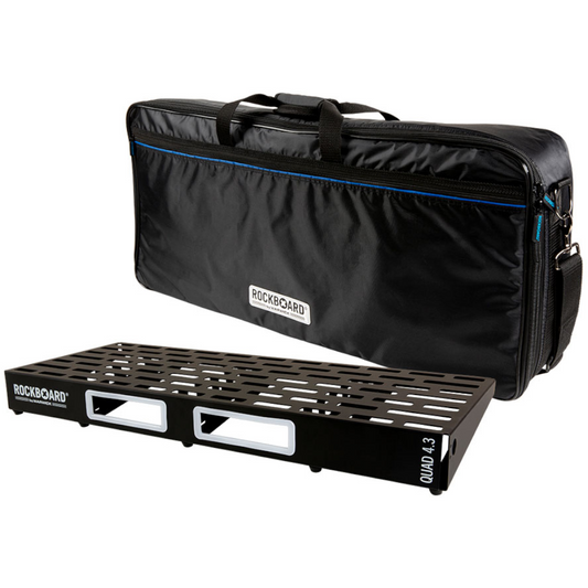 Warwick RockBoard QUAD 4.3 Pedalboard with Gig Bag