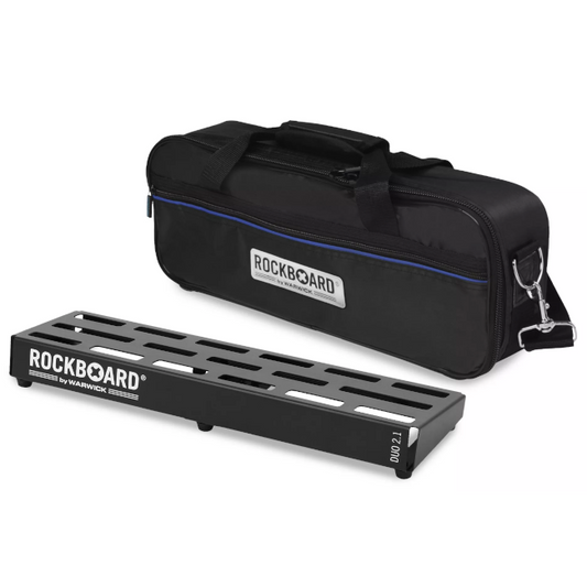 Warwick RockBoard DUO 2.1 Pedalboard with Gig Bag