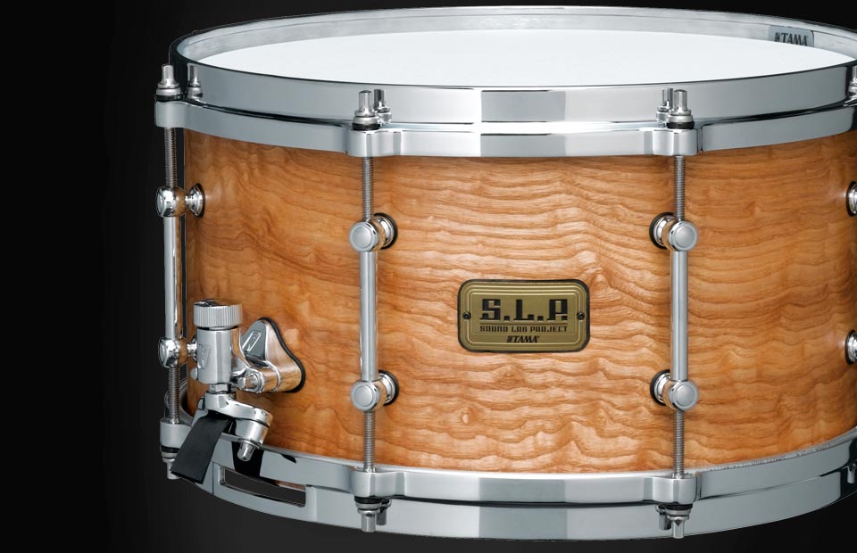 Tama S.L.P. G-Maple 13x7" Snare - Satin Tamo Ash