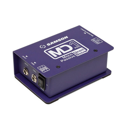 Samson S-Max MD1 Pro Mono Passive DI Box