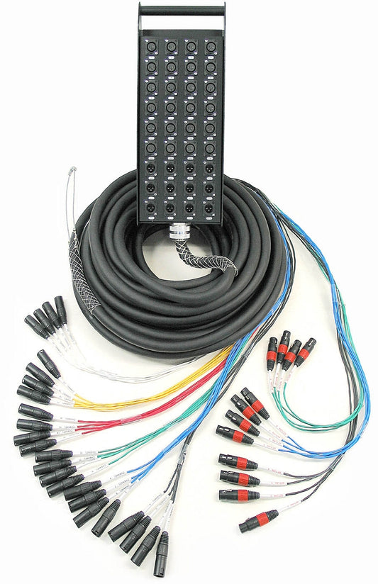 EWI PSPX 24 8 150S - 24×8 Snake Cable w/ Strain Relief 150ft (45M) | Professional Stage Snake Cable for Live Sound & Churches