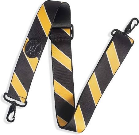 Levy's MCS-003 Polyester Case Strap - Black and Yellow Stripes