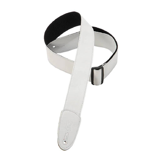 Levy's M7GP-WHT Garment Leather Guitar Strap - White