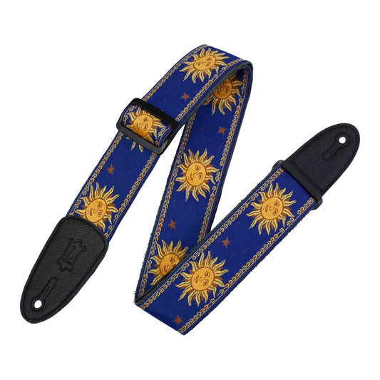 Levy's MPJG '60s Sun Polyester Guitar Strap - Blue