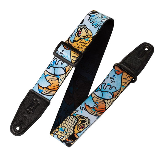 Levy's MPD2 Polyester Guitar Strap - Koi