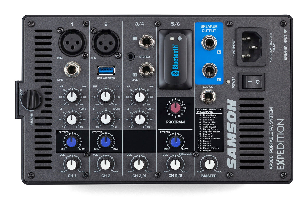 Samson Expedition XP300B 300W Portable PA