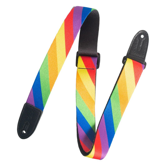 Levy's MPJR-007 Kids Guitar Strap - Rainbow