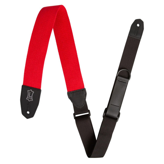 Levy's MRHC-RED Cotton Guitar Strap - Red
