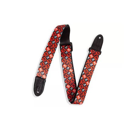 Levy's MPJR-002 Kids Guitar Strap - Skull and Crossbones
