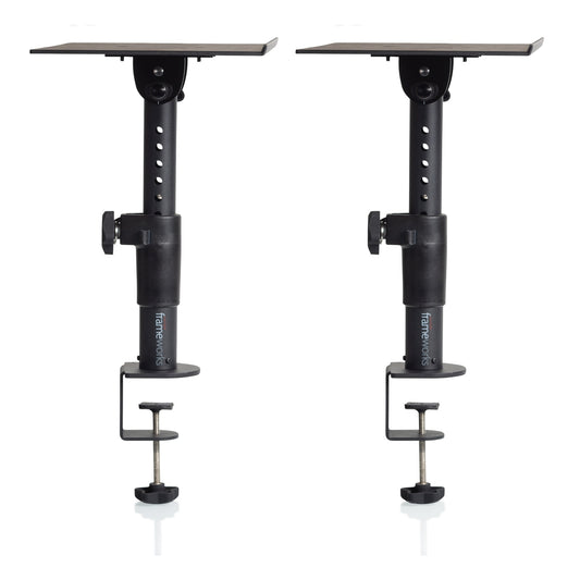 Gator Frameworks Clamp-On Studio Monitor Stand Pair