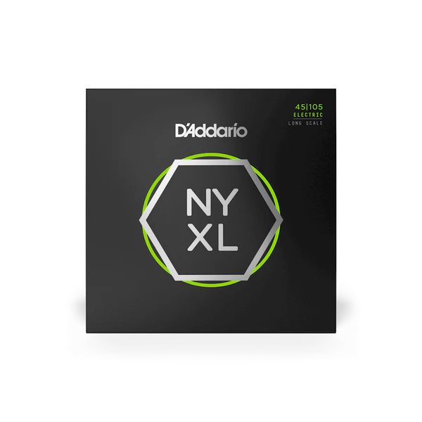 D'Addario NYXL45105 Bass Strings 4-String – Light Top/Medium Bottom 45-105