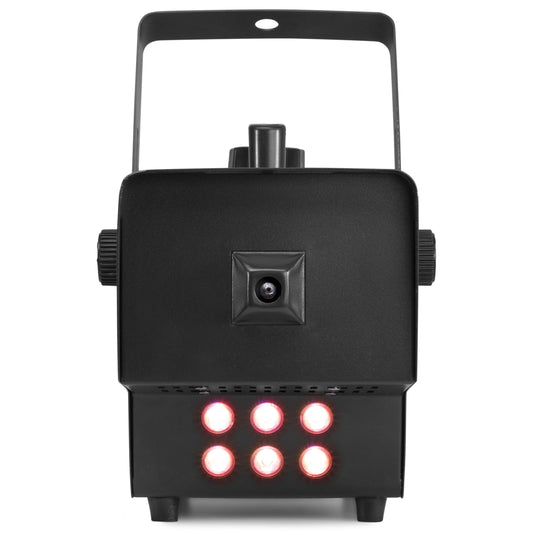Beamz Rage1000 LED – 1000W DMX Smoke Machine w/ LED’s & Wireless Controller