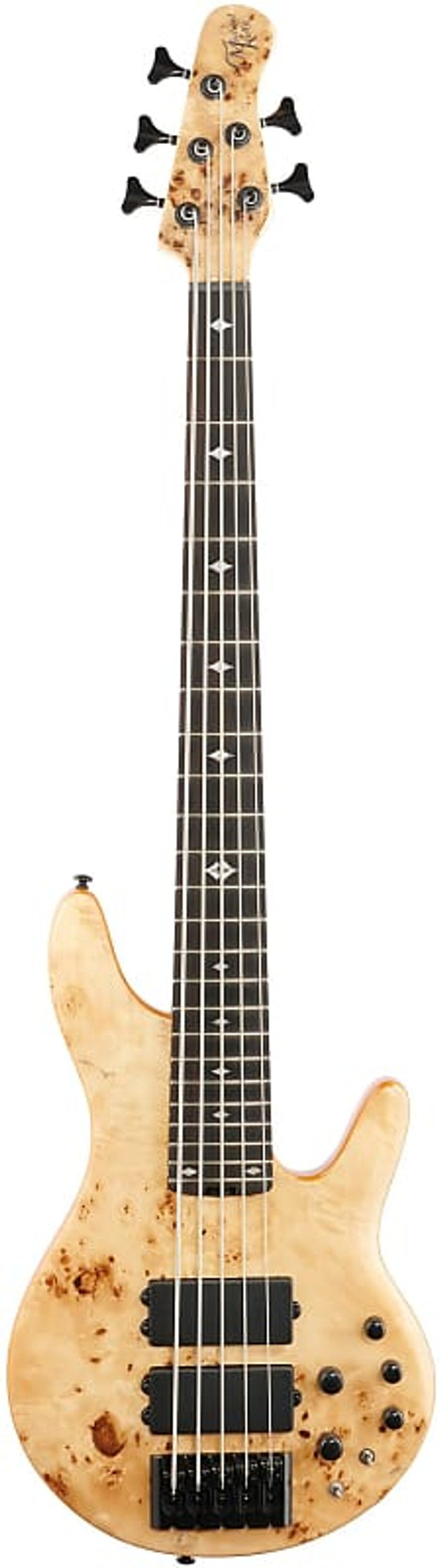 Michael Kelly Pinnacle 5 - 5 String Bass Guitar In Natural Burl