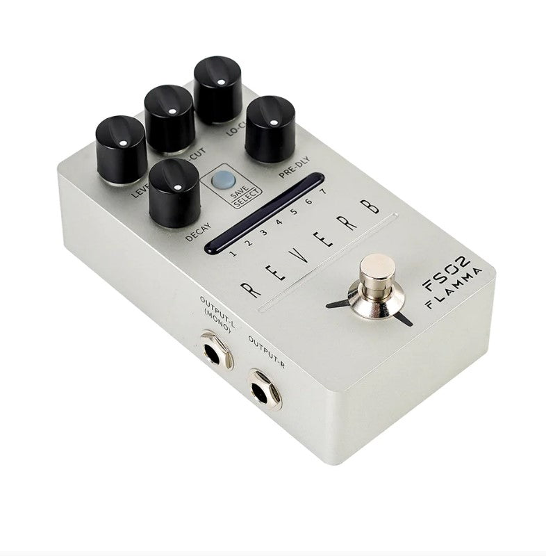 FLAMMA FS02 REVERB GUITAR REVERB PEDAL STEREO IN STEREO OUTPUT