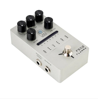 FLAMMA FS02 REVERB GUITAR REVERB PEDAL STEREO IN STEREO OUTPUT