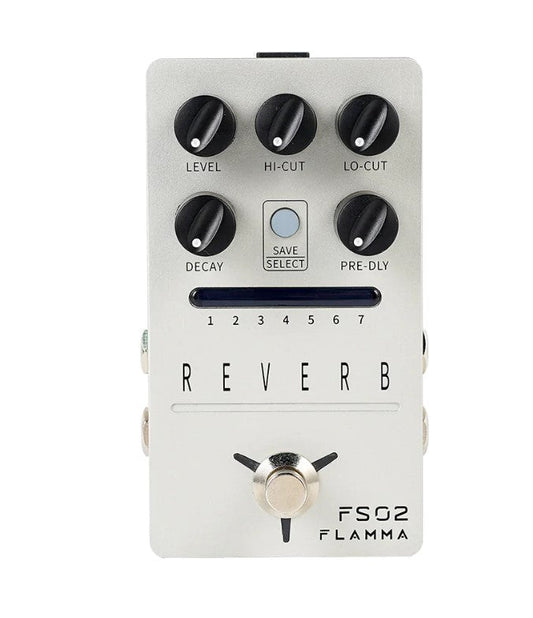 FLAMMA FS02 REVERB GUITAR REVERB PEDAL STEREO IN STEREO OUTPUT