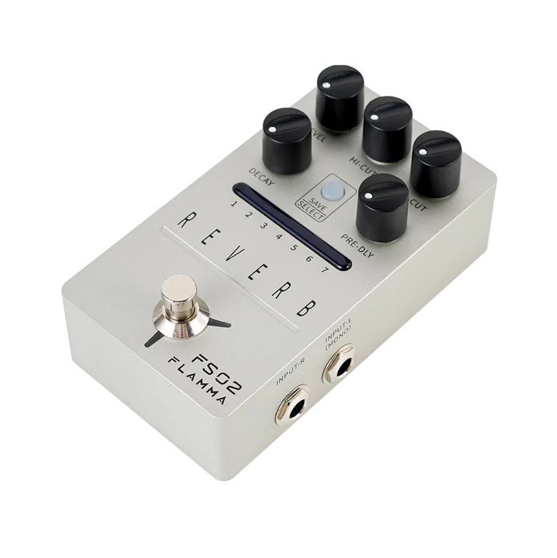 FLAMMA FS02 REVERB GUITAR REVERB PEDAL STEREO IN STEREO OUTPUT
