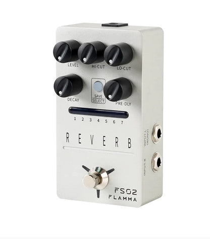 FLAMMA FS02 REVERB GUITAR REVERB PEDAL STEREO IN STEREO OUTPUT